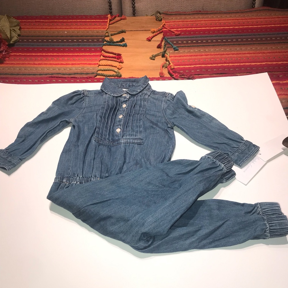 Infant girls RALPH LAUREN jean jumper.